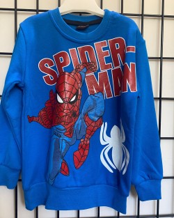 Mavi Spiderman Baskılı Alt Üst Takım Mavi Spiderman Baskılı Alt Üst Takım