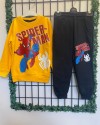 Sarı Spiderman Erkek Çocuk Alt Üst Takım Sarı Spiderman Erkek Çocuk Alt Üst Takım