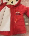 Zara Nakışlı Elyaf Dolgulu Şişme Mont