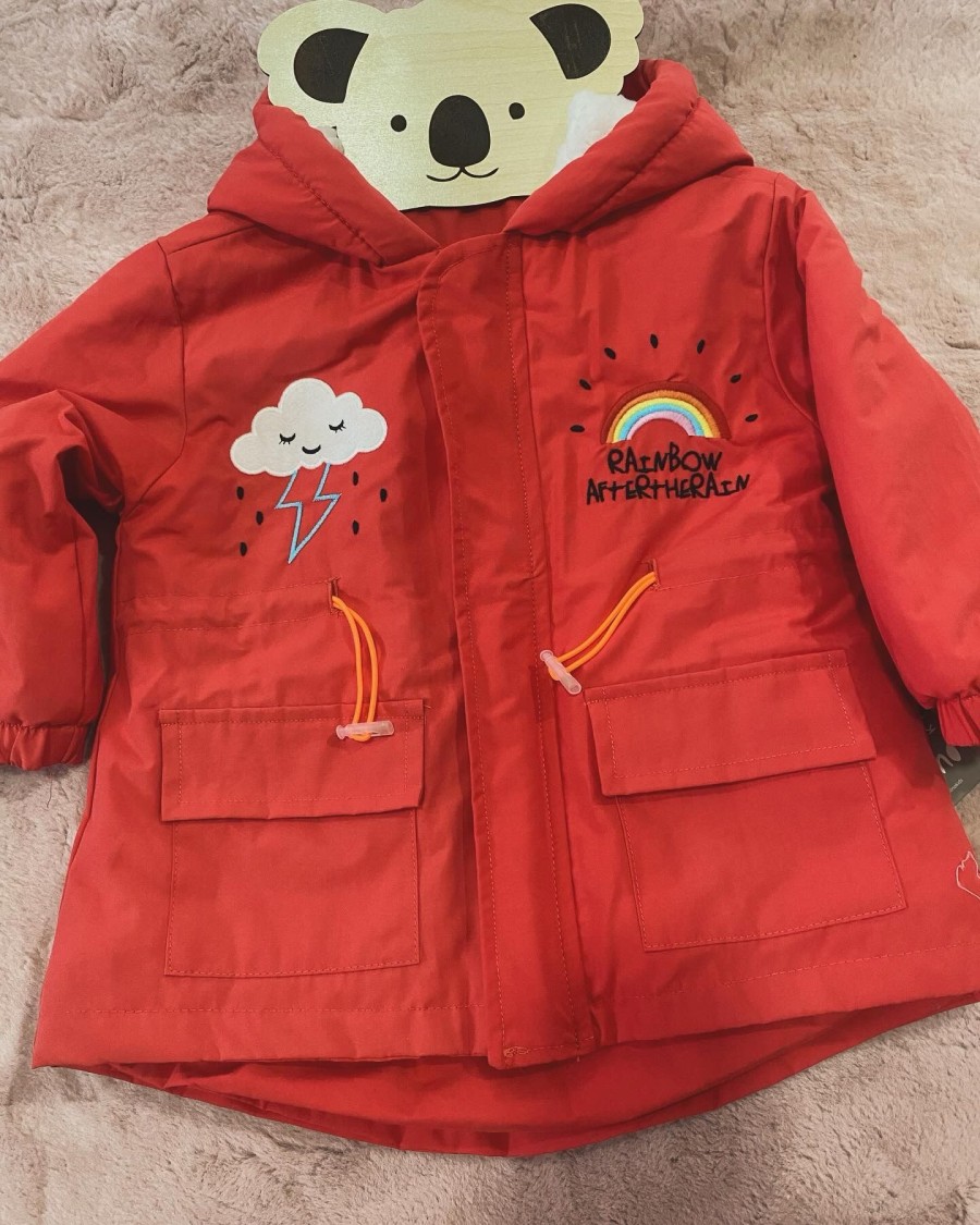 Zara Nakışlı Elyaf Dolgulu Şişme Mont